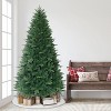 Puleo 7.5' Oklahoma Spruce Artificial Christmas Tree - 2 of 4