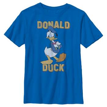 Men's Mickey & Friends Donald Duck Impatient Graphic Tee White Medium 