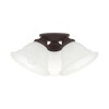 Livex Lighting Wynnewood 3 - Light Flush Mount in  Bronze - 2 of 2