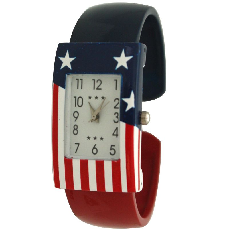 RED FOURTH OF JULY BANGLE WATCH, 1 of 6
