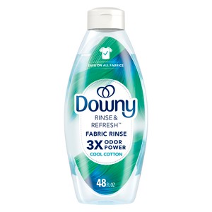 Downy Cool Cotton HE Compatible Rinse & Refresh Laundry Odor Remover and Fabric Softener - 1 of 4