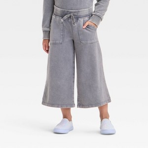 Toddler Girls' French Terry Pants - Cat & Jack™ - 1 of 3