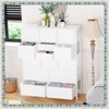 Jojoka 15-Drawer Fabric Dresser with Metal Frame & Wood Top, Tall Storage Organizer for Bedroom, Closet, Entryway, Living Room - 2 of 4