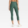 Women's Effortless Support High-Rise Pocketed Capri Leggings - All In Motion™ - 2 of 4