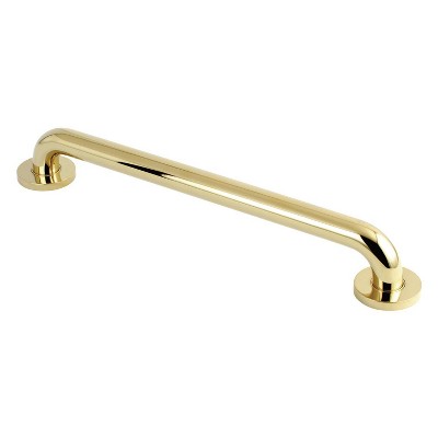 18" Meridian Decorative Grab Bar Polished Brass - Kingston Brass