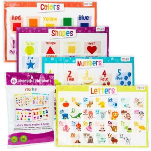 merka Disposable Placemats For Baby Disposable Placemats For Toddlers Disposable Baby Placemats Set of 60 - 1 of 4