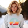 Snowboard With Stripes - Women's Graphic Sweatshirt - 3 of 4