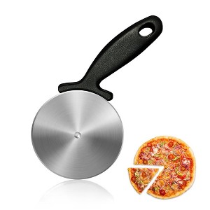 NutriChef Durable Pizza Cutter Wheel - Stainless Steel Slicer with Built-in Finger Guard (Compatible with NutriChef Model Number: NCPIZOVN) - 1 of 3