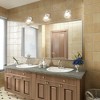 Apmir Rectangular Aluminum Alloy Framed and Tempered Glass Wall Bathroom Vanity Mirror in Matte Black/ Gold/ Silver/ Brown - 2 of 4