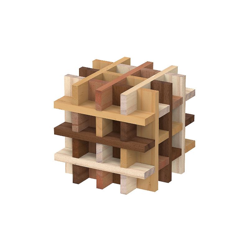 MindWare KEVA Design Woods — Free-Form 3D Builder Kit for Kids, Teens & Adults — Create Your own Architecture Designs with Simple Wood Building Blocks, 3 of 5