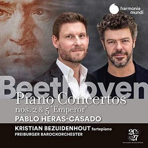 Kristian Bezuidenhout - Beethoven: Piano Concertos Nos. 2 & 5 (CD) - 1 of 1