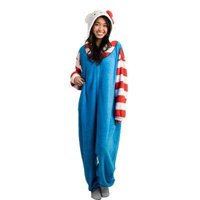 Sonic The Hedgehog Sonic Hooded Kigurumi Union Suit-xxl : Target