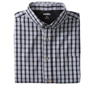 KingSize Long Sleeve Wrinkle Free Sport Shirt - 1 of 4