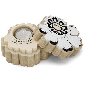 Pavilion Gift Company - Family Tree - 4.5" x 2" Candle Holder - Candle Holders - 1 of 3