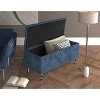 Home Design Bodhi Upholstered Flip top Storage Bench - 3 of 4