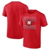 NCAA Nebraska Cornhuskers Men's Bi-Blend T-Shirt - 3 of 3