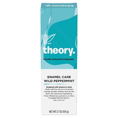 Theory Enamel Care Wild Peppermint Natural Toothpaste - 3.7oz