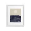 Alisa Galitsyna Abstract Seascape 2 Framed Wall Art - Deny Designs - 2 of 4