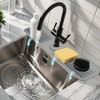 REGALWOVEN Silicone Faucet Mat for Kitchen with Buttons 1 Pc - 3 of 4