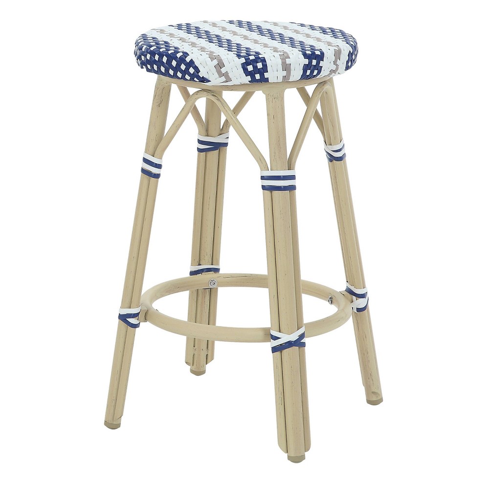 Photos - Chair Shea 2pk 26" Counter Height Stools - Navy - miBasics