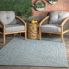 Nuloom Wynn Braided Indoor/outdoor Area Rug, 4' X 6', Aqua : Target