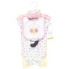 Hudson Baby Infant Girl Cotton Layette Set, Mommys Sunshine - 2 of 4
