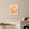 Art Remedy Sun Peaches Bees Never Stop Retro Summer Drinks Art Prints Framed - 2 of 4