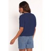 Petal and Pup Womens Gemma Short Sleeve Bow Cardigan - 3 of 4