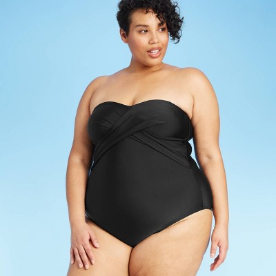 plus size one piece swimdress