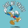 Girl's Disney Donald Duck Give Me Space T-Shirt - 2 of 4