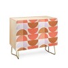 ThirtyOne Illustrations Plum and Tangerine Credenza - Deny Designs - 3 of 3