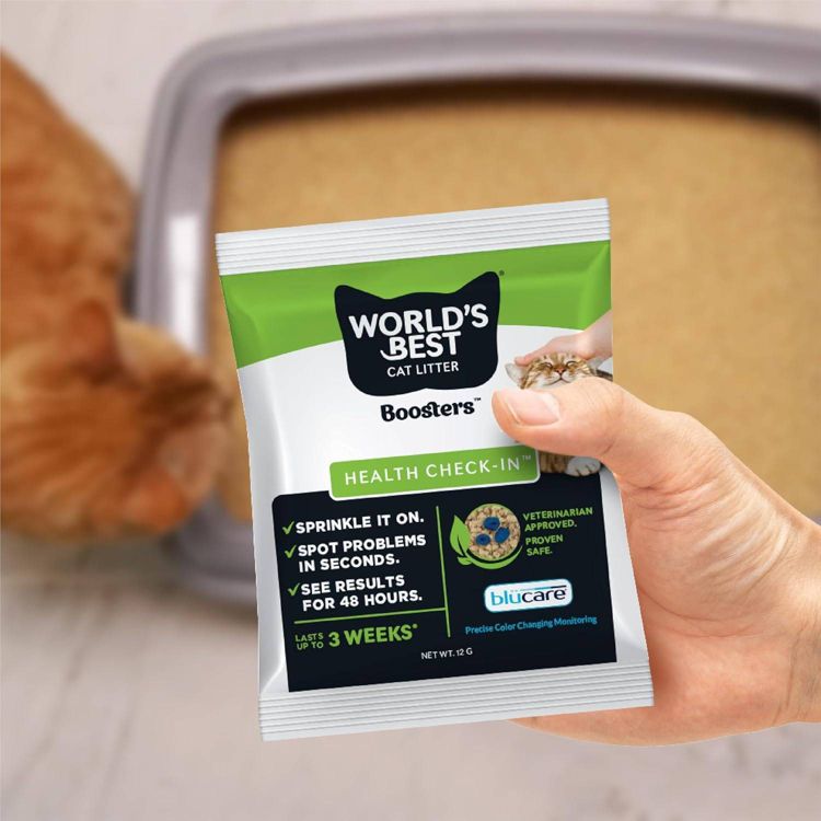 World's Best Cat Litter Health Check-In Boosters Cat Litter Additives, 3 of 8