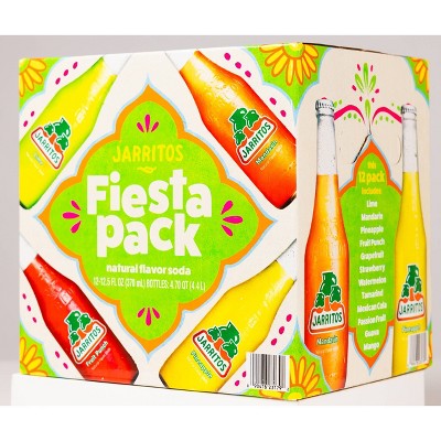 Jarritos Variety Pack Soda - 12pk/12.5 fl oz Bottles