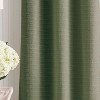 84"x37" Martha Stewart 2pk Sutter 84" Dark Lined Curtain Panel Olive - 4 of 4