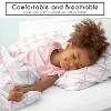 Sweet Jojo Designs Girl Twin Comforter Bedding Set Ballerina and Ballet Bows Pink and White 2pc - 4 of 4