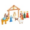 Bright Creations 11 Piece Unfinished Wooden Nativity Scene Set, DIY Christmas Decoration Craft - 3 of 4
