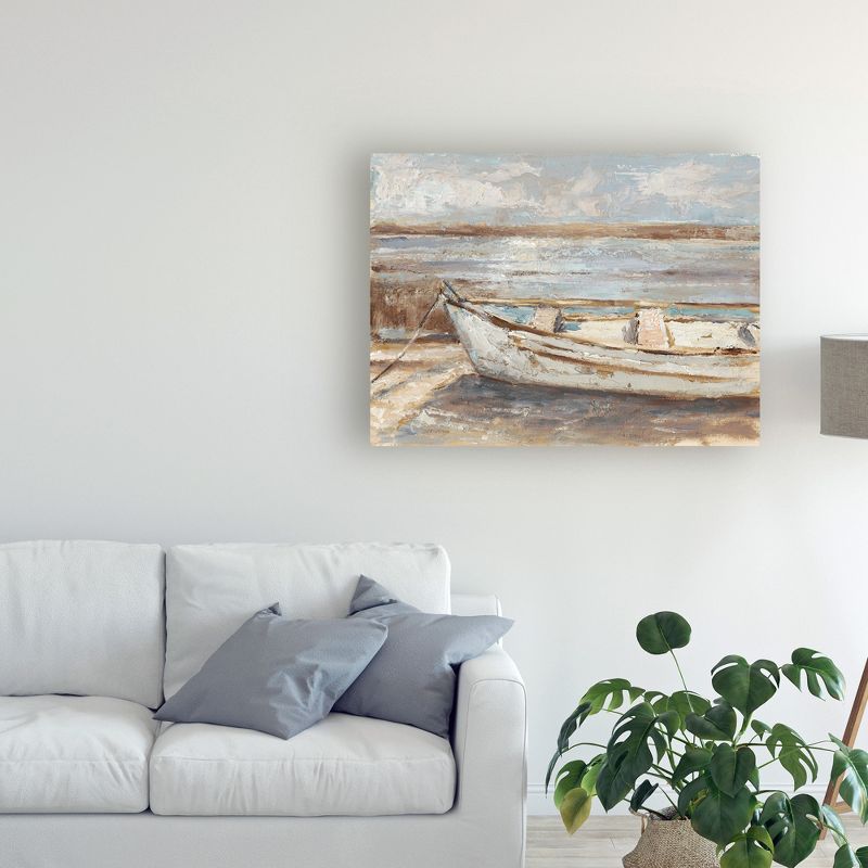 Trademark Fine Art -Ethan Harper 'Weathered Rowboat Ii' Canvas Art, 3 of 5