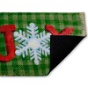 Stupell Industries Carpentry Christmas Joy Printed Outdoor Door Mat, design by Paul Brent, 18"x30" - 2 of 4