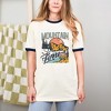 Simply Sage Market Women's Mountains Time Short Sleeve Ringer Tee - 2 of 3