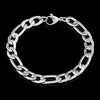 Crucible Men's Figaro Chain Stainless Steel Bracelet - 4 of 4