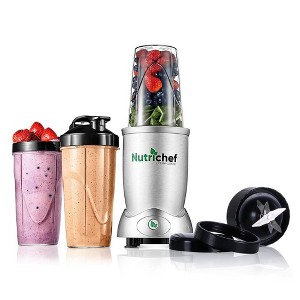 High-Speed Electric Blender for Smoothies with Pulse Blend, 1200W Power, 24oz & 10oz Mugs - 1 of 4