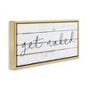 Stupell Industries Get Naked Minimal Planks Black Framed Floater Canvas Wall Art - 3 of 4