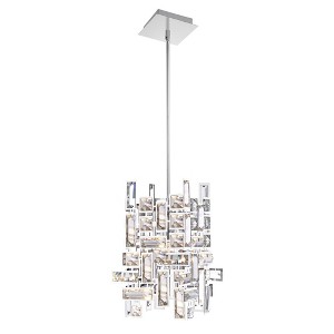 CWI Lighting Arley 1 Light Mini Chandelier With Chrome Finish - 1 of 4