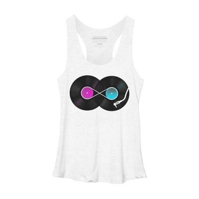 Women's Design By Humans Nonstop Music By clingcling Racerback Tank Top