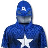 Mens Captain America Lightweight Sublimated Costume Hoodie - 3 of 4
