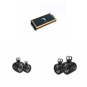 Diamond Audio Powersports Bundle - 6.5" and 10" pods with amp - POD65F4B, POD10F4B, Micro84U - 1 of 4