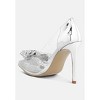 Erika Metallic Embellished Clear Pumps - 4 of 4