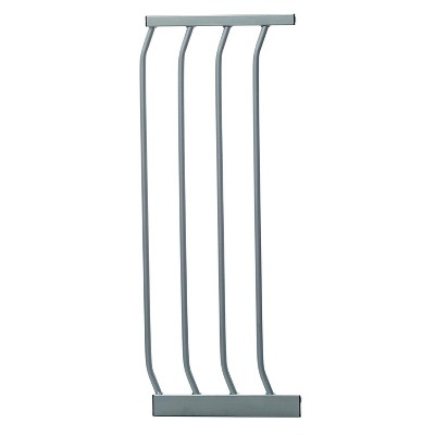 Dreambaby F172S Dawson 10.5 Inch Wide Baby and Pet Safety Security Gate Extension Attachment for Standard Height Wall to Wall Dawson Gates, Silver