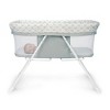 Ingenuity Snooze & Stow Rocking Portable Folding Bassinet - Sheppy (Gray) - 3 of 4