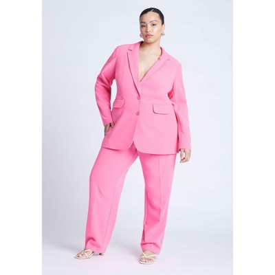 ELOQUII Women's Plus Size The 365 Straight Leg Pant